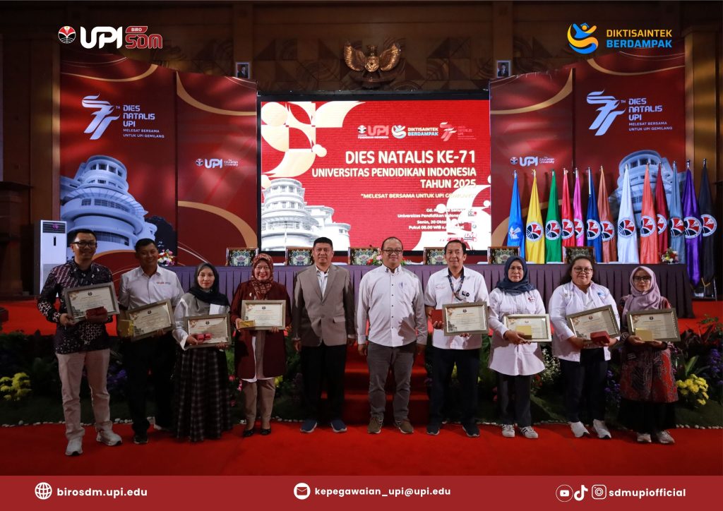 UPI Apresiasi Pegawai Berprestasi Tahun 2025: Teladan dalam Dedikasi dan Kinerja Unggul